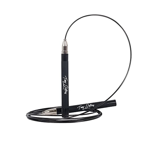Tony Jeffries 2.0 Speed Jump Rope of 360 degree Spin Ball Bearings, Daily Exercise Skipping Rope with Silicon Grip Handle...