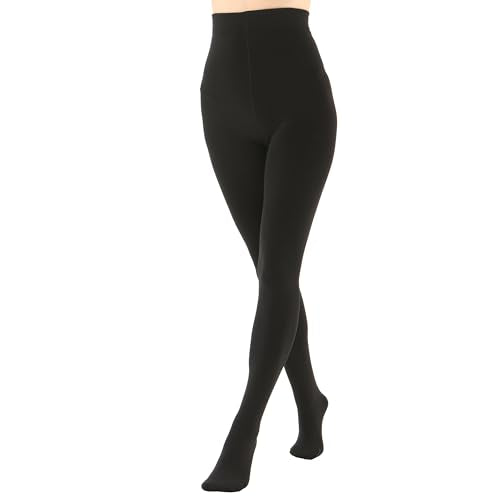 EVERSWE VERSWE Women's Opaque Fleece Lined Tights, Thermal Tights