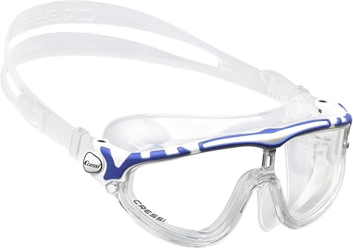 Cressi Skylight, Clear-White/Blue, Clear Lens