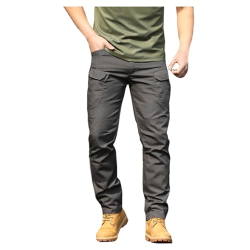 Tactical Cargo Pants for Men Hiking Casual Water Resistant Work Trousers Quick Drying Stretch Outdoor Lightweight Sweatpants