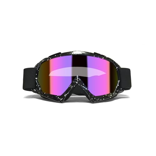 Motorcycle Goggles ATV goggles UTV MX Offroad Riding Goggles,Ski Goggle Windproof Dustproof Scratch Resistant Anti UV