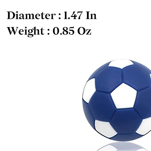 Inscool Foosball Table Balls 1.42 Inch Table Soccer Balls for Foosball Tabletop Game Foosball Accessory Replacements Multi...