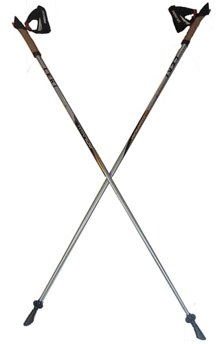 LEKI Nordic Walking Titanium AirFOIL Walking Pole 115cm