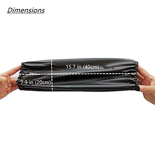TonLing Waterproof Arm Sleeves Covers, PVC Arm Protector, Oilproof Oversleeves Protection, Forearm Protector for Cleaning ...