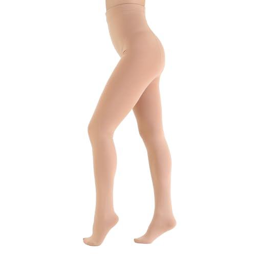 EVERSWE VERSWE Women's Opaque Fleece Lined Tights, Thermal Tights