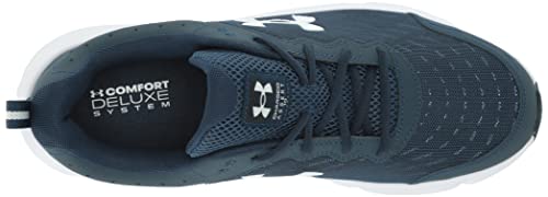 Under Armour Men's Charged Assert 10 Shoes, (400) Academy/Academy/White, 8.5