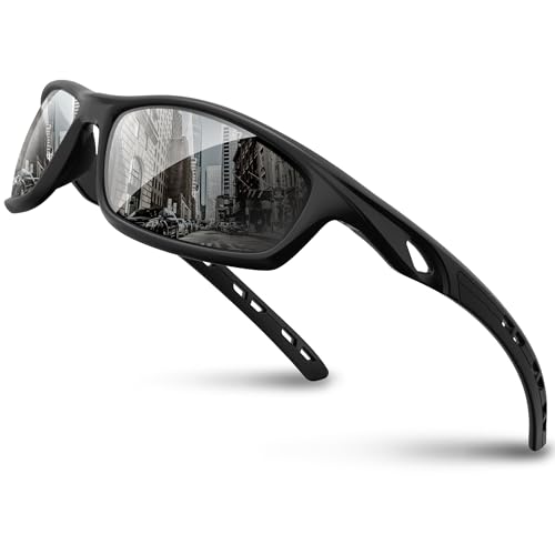 RIVBOS Sunglasses for Men Women Polarized UV Protection Sports Fishing Driving Shades Cycling RB833