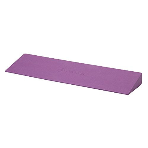 Gaiam Yoga Block Wedge - Lightweight EVA Foam - Yoga Wedge for Wrist and Lower Back Support - Slant Board for Comfortable ...