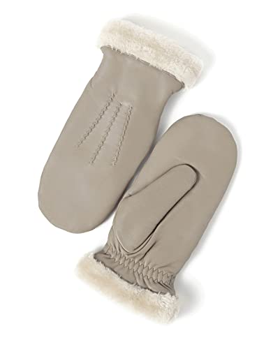 YISEVEN Women's Winter Genuine Leather Gloves Mittens