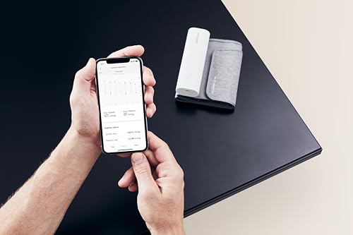 Withings BPM Connect - Digital Blood Pressure Cuff & Heart Rate Monitor - Blood Pressure Machine Arm Cuff, FDA Cleared, FS...