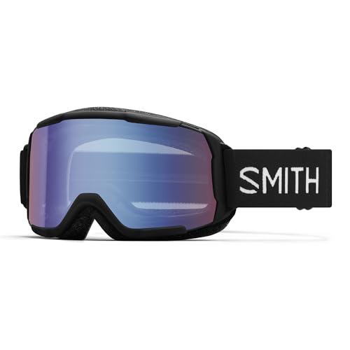 SMITH Daredevil Youth Goggles with Carbonic-x Lens – Performance Snowsports Kids Goggles for Skiing & Snowboarding – Black...