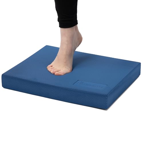 StrongTek Professional Foam Exercise Balance Pad - 15.8" x 13" x 2", High-Density TPE Foam Knee Pad, Non-Slip & Water-Resi...
