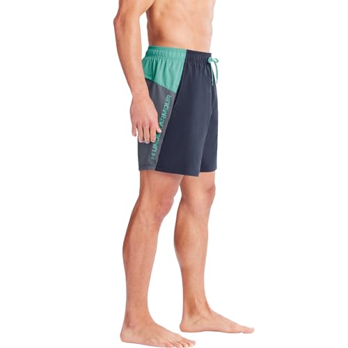 Under Armour Mens E-Board Swim Shorts with Drawstring Closure & Back Elastic Waistband, Quick-Dry