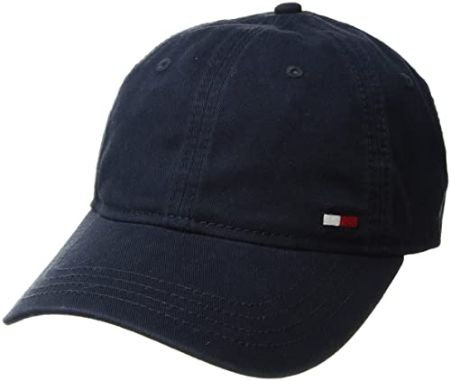 Tommy Hilfiger Men's Cotton Billy Adjustable Flap Baseball Cap