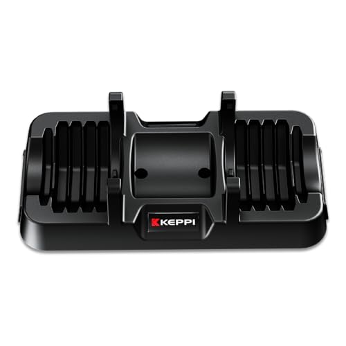 Keppi Adjustable Dumbbell 55lb Single Tray