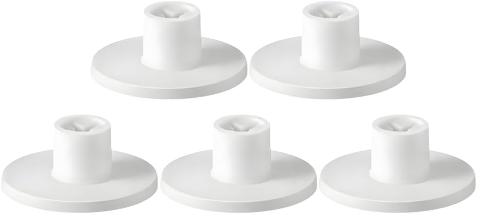MiOYOOW 5PCS Rubber Golf Tees, Flexible Tee Holder with Wider Base, Golf Ball Tees Accessories for Men and Women