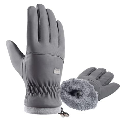 Eohak Men and Women Ski Gloves Winter Cold Weather Gloves Touchscreen Warm Waterproof Gloves for Cycling, Running, Drivin...