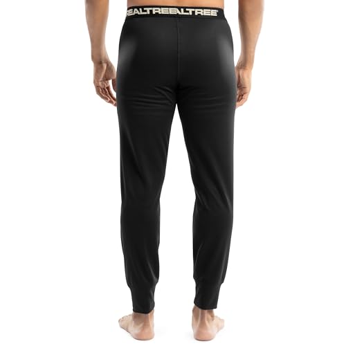 Realtree Mens Polyester Performance Baselayer Thermal Underwear Long Johns Bottom
