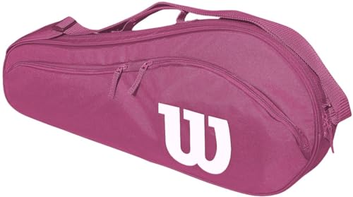 Wilson Tempest Pro Lite Tennis Racquet Bundled with an Advantage 2.5 Racquet Holder Bag and 3 Pink Balls