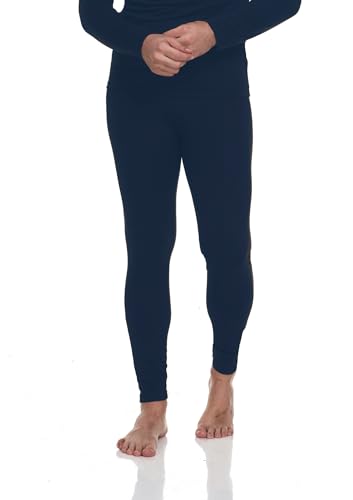Body Glove Fleece Lined Thermal Leggings for Men Winter Long Johns Base Layer Performance Underwear Mens Insulated Bottom