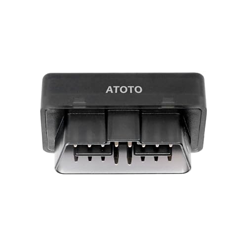 ATOTO AC-4450 Bluetooth OBDII/ OBD2 Car Diagnostic Scanner/Scan Tool only for ATOTO A6& S8 Series Android Car Stereo - Compatible with Torque App