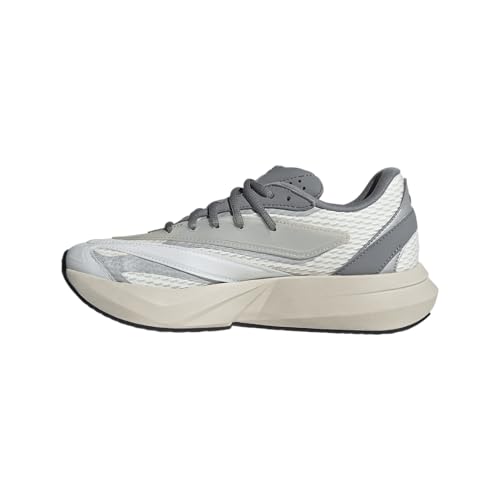 adidas Womens Lightblaze Lace Up Sneakers Shoes Casual - White