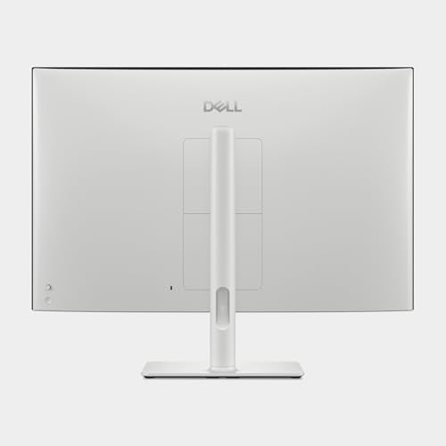 Dell 32 Plus 4K QD-OLED Monitor S3225QC - 31.6-inch (3840 x 2160) 120Hz 0.03ms Display, AI-Enhanced 3D Spatial Audio, Height/Tilt/Swivel/Slant Adjustment - Ash White