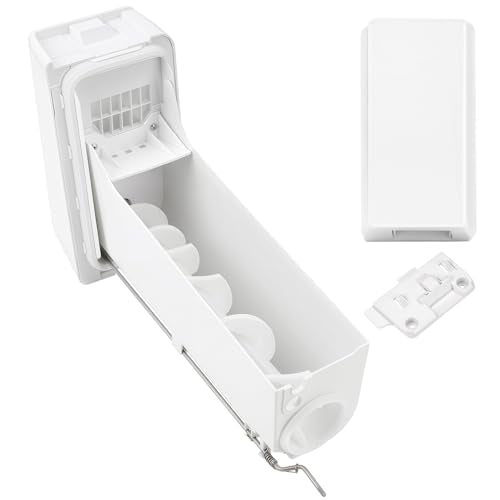 DA97-20156B Refrigerator Ice Bucket Replacement for Samsung Refrigerator Ice Maker Replacement Ice Tray Ice Container Asse...