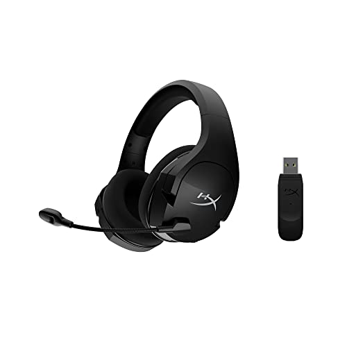 HyperX Cloud Stinger Core – Wireless Lightweight Gaming Headset, DTS Headphone:X spatial audio, Noise Cancelling Microphon...