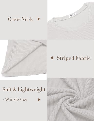COOFANDY Mens Long Sleeve Shirts Thermal T-Shirt Slim Fit Crewneck Sweater Knitted Pullover Shirt