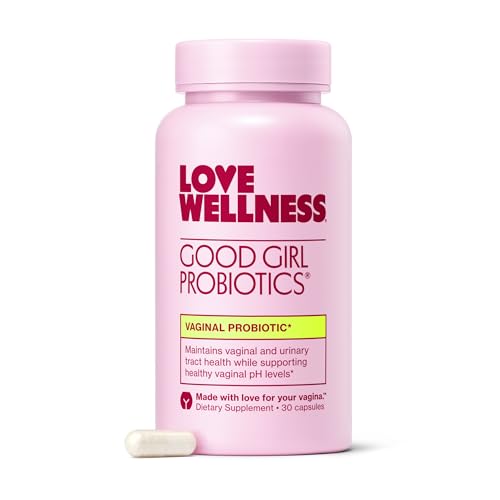 Love Wellness Good Girl Probiotics | Women’s Vaginal Health & pH Balance Supplement | 9-Strain Probiotic for Urinary Trac...