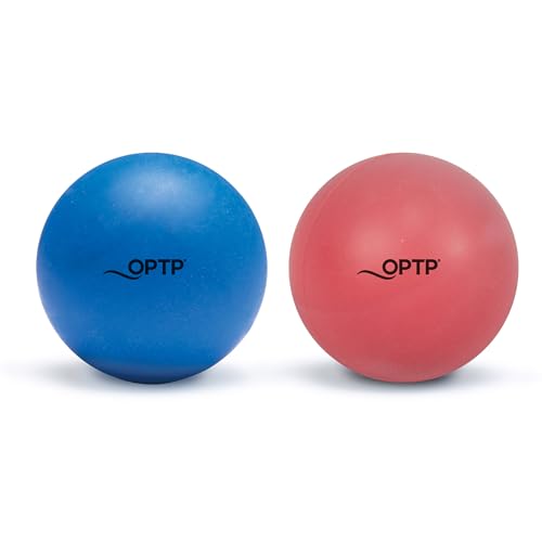 OPTP Massage Ball Set – Moderate and Firm Density Therapy Ball Set – Deep Tissue Massage Balls for Plantar Fasciitis, Sore...