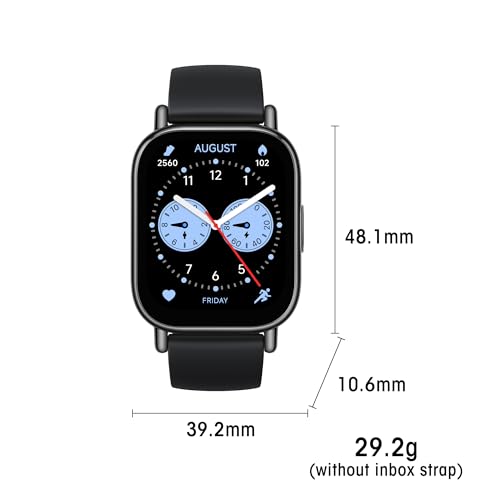 Xiaomi Redmi 5 Lite Smart Watch, Step Counter Watch for Women Men with 1.96" LCD Large Display, 140 Sports Modes, 5ATM Wat...