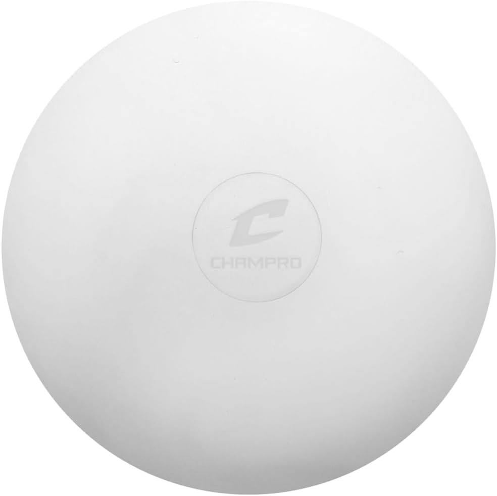 Champro Bag of 12 Signature Premium NOCSAE NFHS NCAA Lacrosse Balls White with Carry Bag – Official Size and Weight