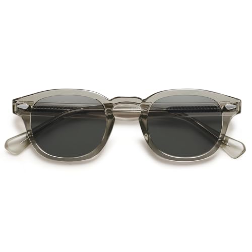 SOJOS Retro Small Round Sunglasses for Men Women Trendy Circle Style UV400 Lenses Unisex Sun Glasses SJ2251