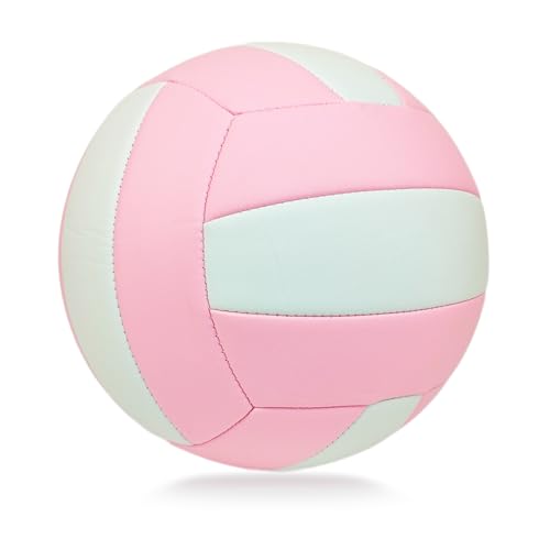 UERMAPTE Official Size 5 Volleyball Thickened Waterproof PU Anti-Burst Design for Indoor Beach and Pool Training for Begin...