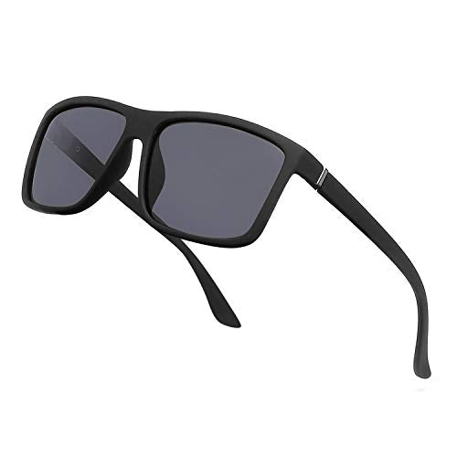 NIEEPA Men's Sports Polarized Sunglasses Square Frame Glasses NP1007