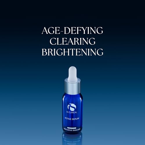 iS CLINICAL Active Serum - Helps visibly even skin tone, Excellent for acne-prone skin, Anti-Aging, Face Serum