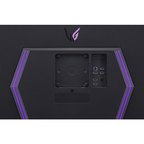 LG 27" UltraGear 4K UHD (3840x2160) Gaming Monitor, 144Hz, 1ms, VESA DisplayHDR 400, G-SYNC and AMD FreeSync Premium, HDMI 2.1, DisplayPort, 4-Pole HP Out DTS HP:X, Tilt/Height/Pivot Stand, Black