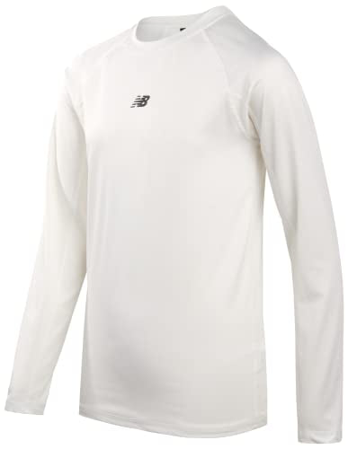 New Balance Boys Performance Base Layer Set - 2 Piece Athletic Moisture-Wicking Long Sleeve T Shirt and Tights (Sizes: 2T-20)