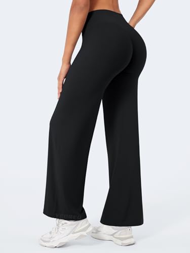 YEOREO Workout Leggings Womens No Front Seam Straight Leggings 29"/ 31.5"/ 33"/ 35" High Waist Buttery Eddiy Gym Yoga Pants