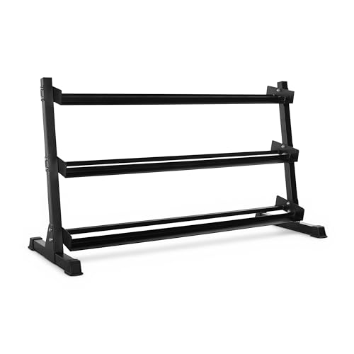 CAP Barbell Dumbbell Rack | 5-50lb or 5-75lb Dumbbell Storage | Multiple Options