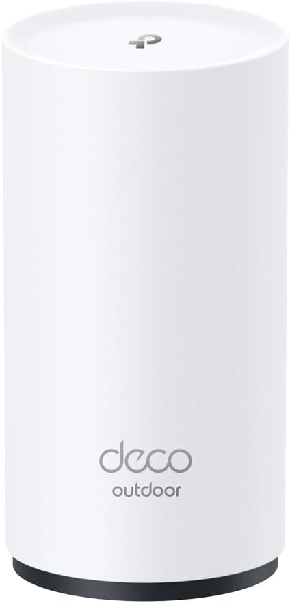 TP-Link Deco X20-OUTDOOR AX1800 Dual-Band Wi-Fi 6 Outdoor Mesh WiFi Extender Unit | Up to 2,200 sq.ft| 2 Gigabit PoE+ Port...