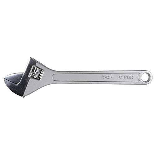 Olympia Tools 24" Adjustable Wrench, Heavy Duty Drop Forged Steel, Chrome Plated, Precision Machined Jaws, Rust Resistant