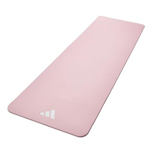 adidas Yoga Mat - Eco Friendly - Non Slip, Durable Textured Surface, 8mm