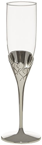 Lenox True Love Glass Flute Pair Clear, 1.25 LB