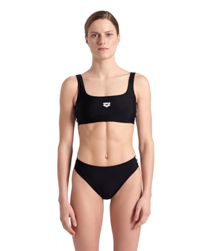 ARENA Feel Women's Icons Solid Bralette Bikini Set Two Piece Pool Bathing Swimsuit