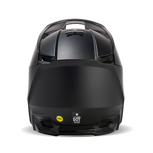 Fox Racing Unisex V1 Core Motocross Dirt Bike Helmet, Matte Black, Large