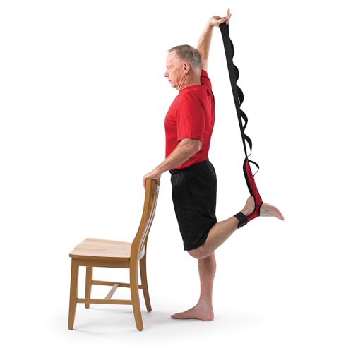 OPTP The Original Stretch-EZ, USA Made Top Choice Plantar Fasciitis Stretcher, Hamstring Stretch Strap and Achilles Tendon...