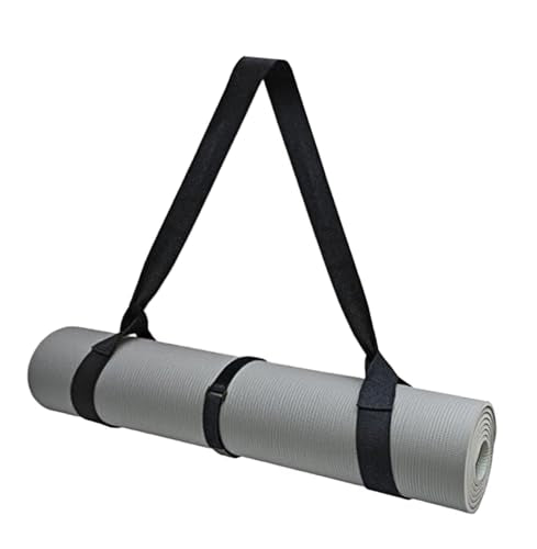 Cidkoth Adjustable Yoga Mat Strap Carrier, Thick Wide Yoga Mat Holder with Hook-and-loop fastener for yoga enthusiast, Tra...